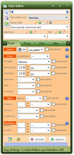 CMS Visuale